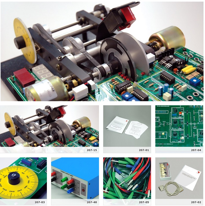 matériel pédagogique : Banc d'étude de régulation analogique et numérique d'un moteur à courant continu