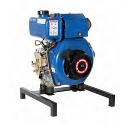 matériel pédagogique : Moteur Diesel 4 temps fonctionnel sur support métallique de table