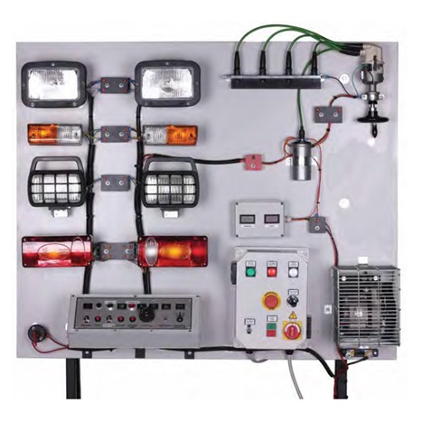 matériel pédagogique : Maquette didactique d'étude des systèmes électriques d'éclairage et de signalisation et d'allumage électronique