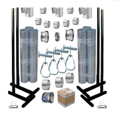 matériel pédagogique : Configuration de gaine de ventilation supplémentaire, kit C