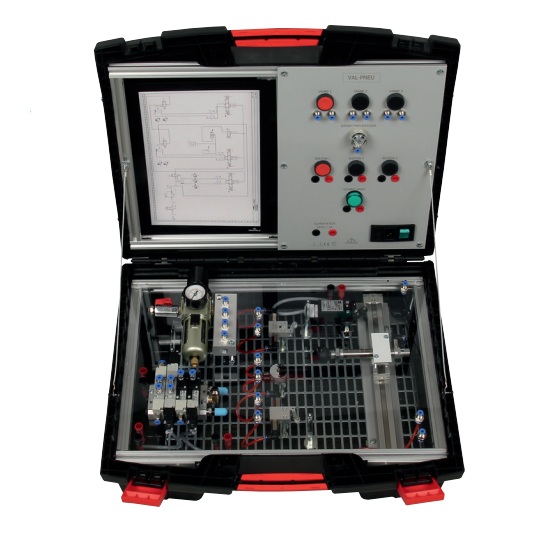 mat&eacute;riel p&eacute;dagogique : Valise didactique d'initiation aux systèmes pneumatiques